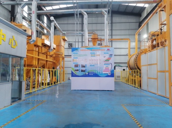 Complete waste lithium battery recycling system