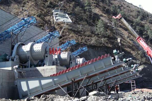 Sand and aggregate production line
